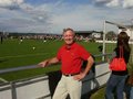 Max Stadler am 25. Juli 2010 beim Bayernliga-Auftakt seines Lieblingsvereins SV Schalding-Heining - TSV Rain am Lech (0:2)