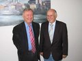 Zu einem Gespräch über die Auswirkungen des Energiekonzeptes der Bundesregierung hat Dr. Max Stadler den Geschäftsführer der Stadtwerke Passau Gottfried Weindler eingeladen